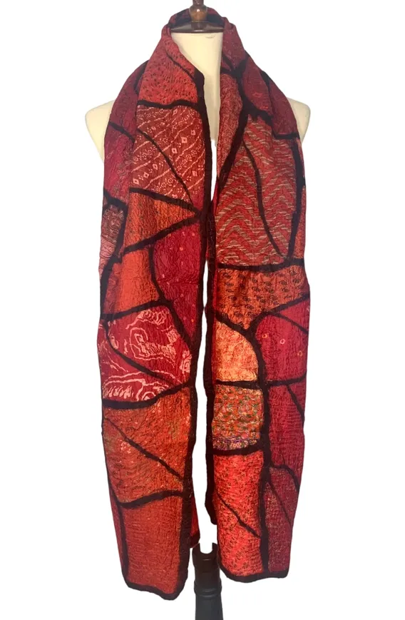 Sari Patchwork - Red