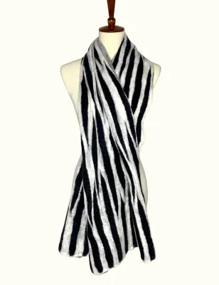 Black Lines Scarf