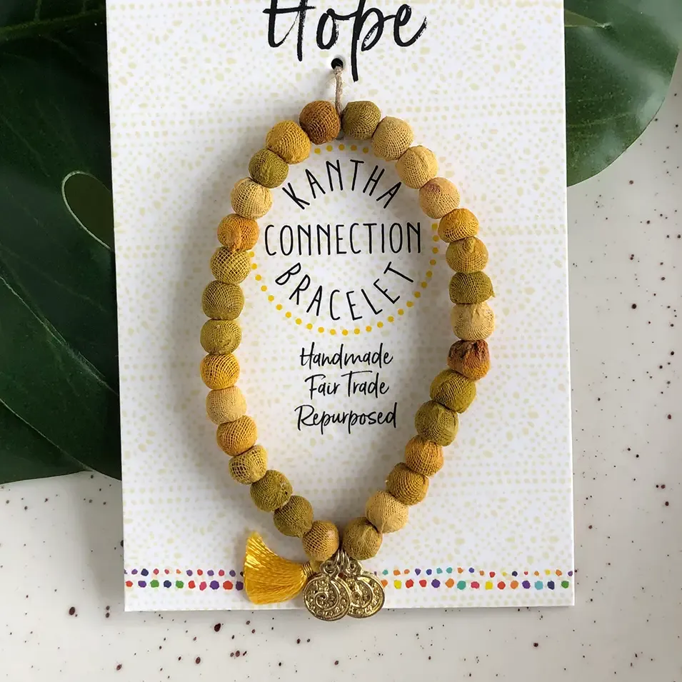 Hope • Kantha Connection Bracelet