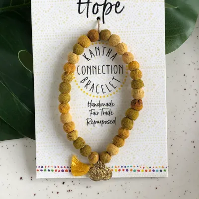 Hope • Kantha Connection Bracelet