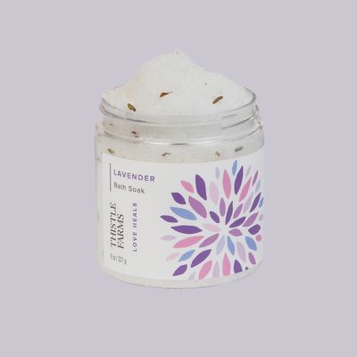 Lavender Salt &amp; Essential Oil Bath Soak
