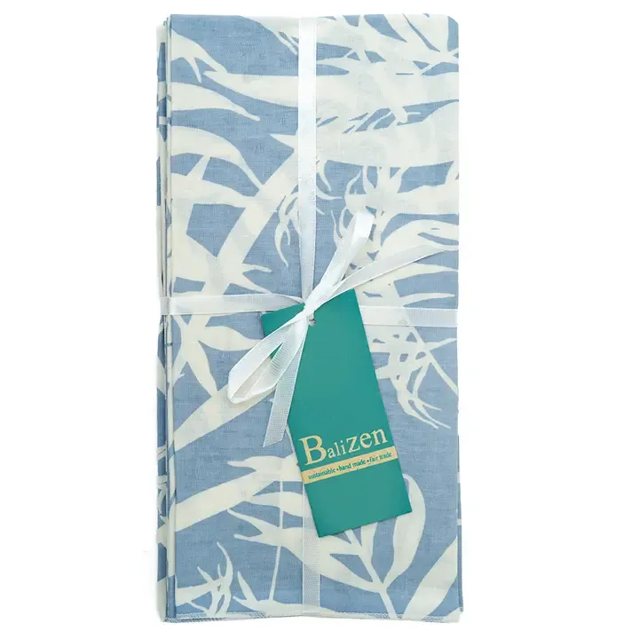 Napkins set of 4 | Palm Bluebell