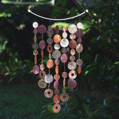 Capiz Chime Inverted Arch