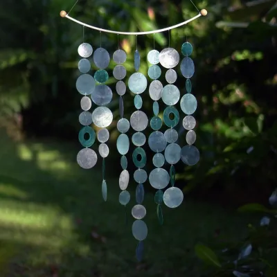 Capiz Chime Inverted Arch