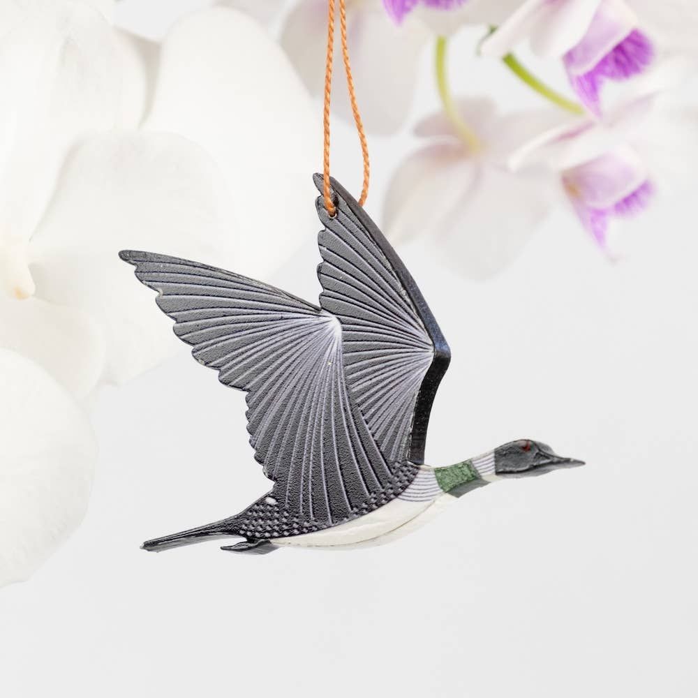 Loon Wood Ornament