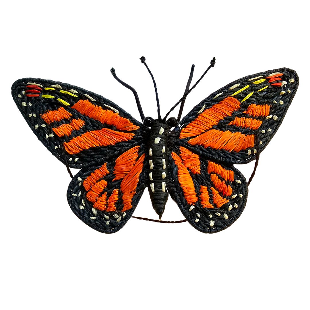 Monarch Butterfly - Palm Fiber Ornament
