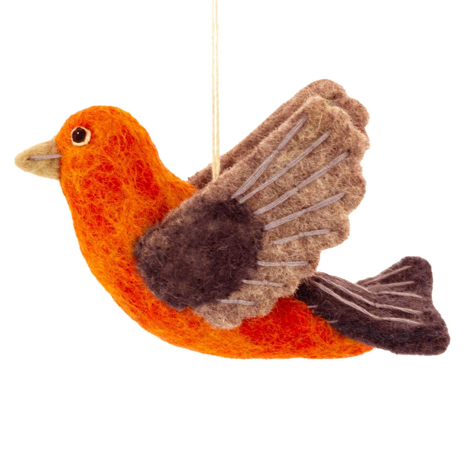 Scarlet Tanager Woolie Bird