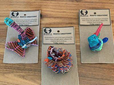 Wire Magnet Animal Heads