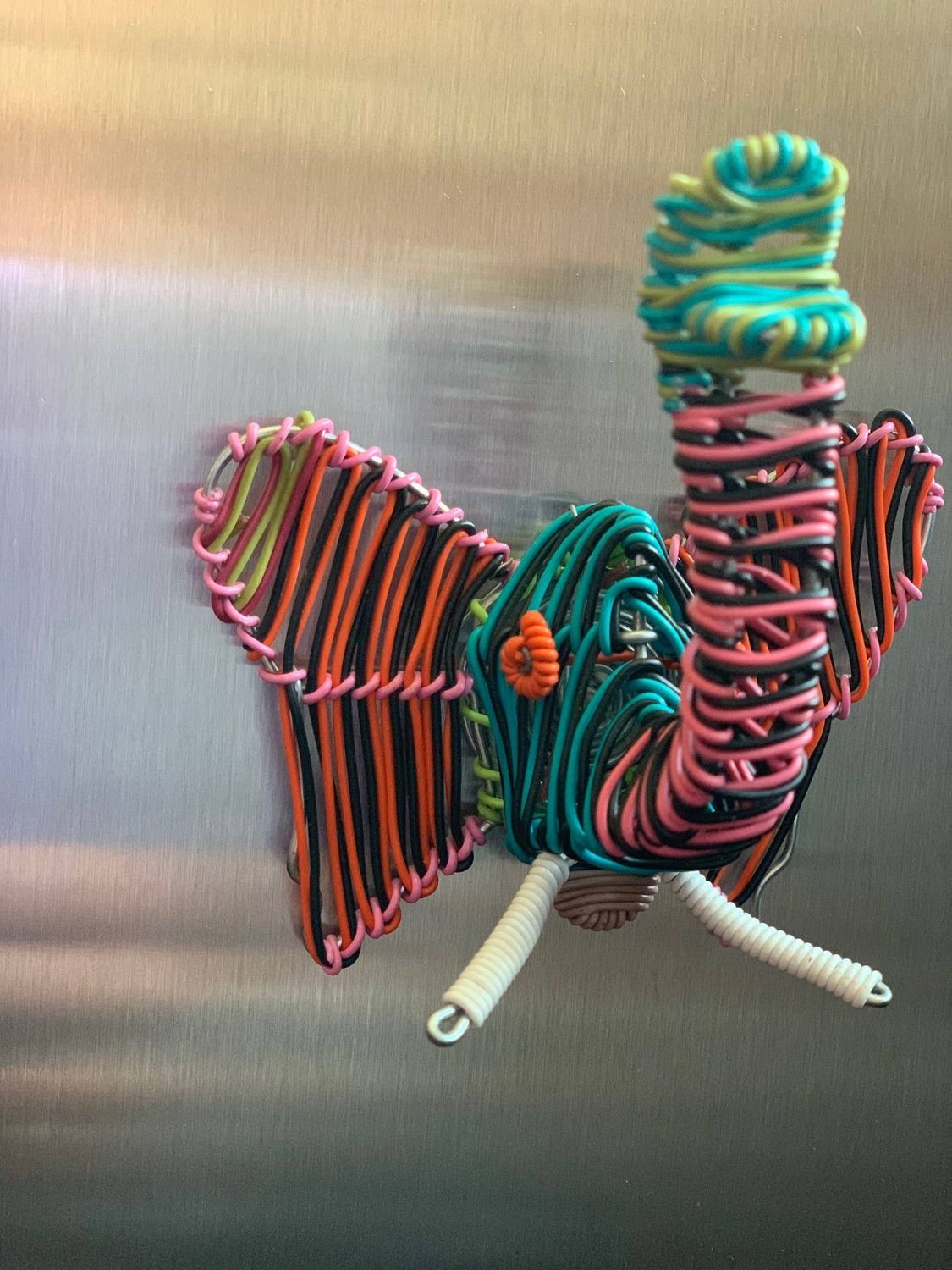 Wire Magnet Animal Heads, Style: Elephant