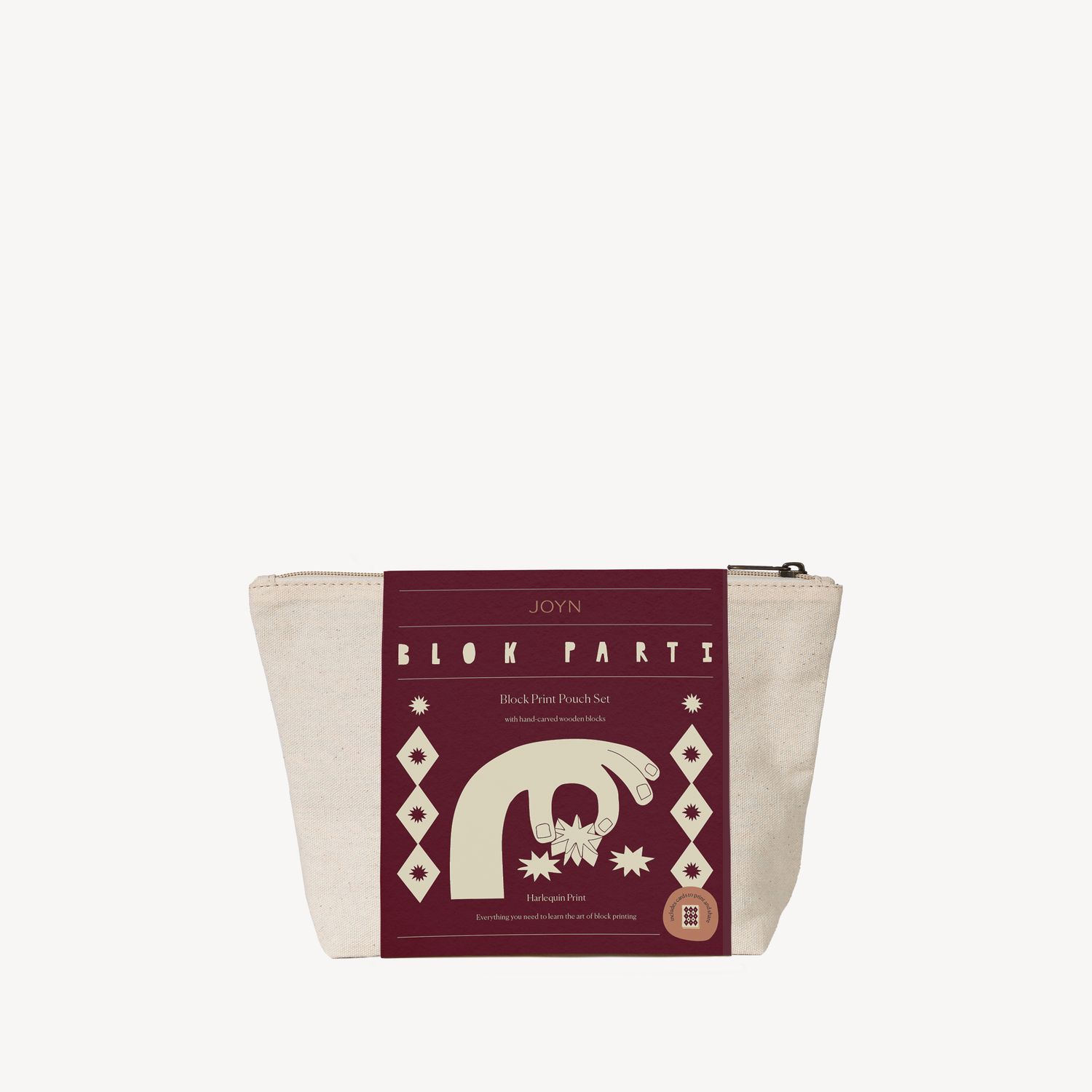 Block Printing Pouch Kit | Harlequin Print
