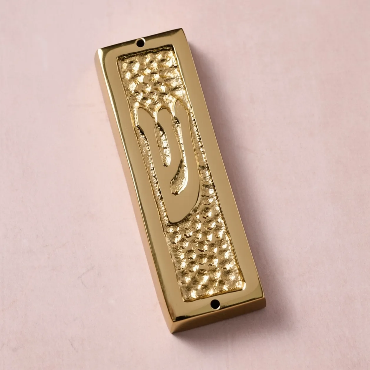 Chaukhat Gold Metal Mezuzah