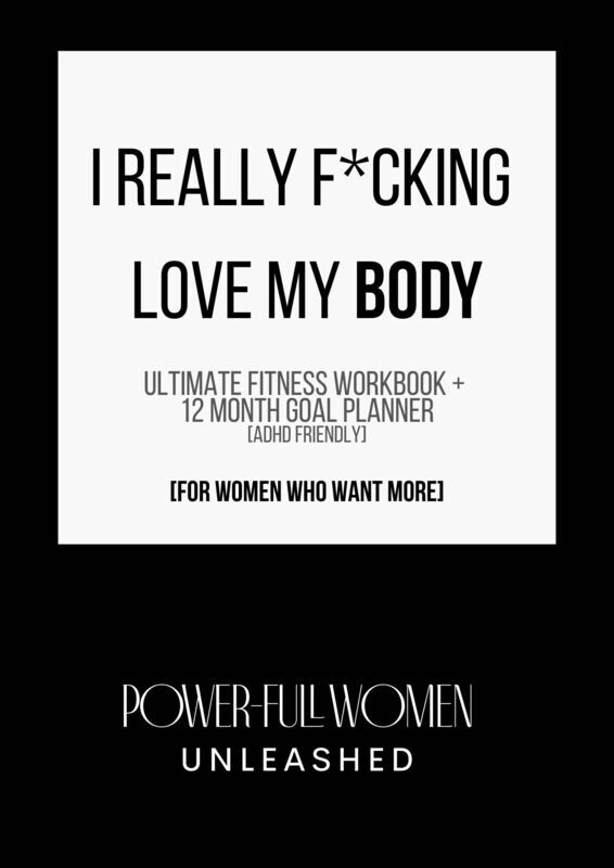 I Really F*cking Love My BODY - Fitness Workbook and 2023 Planner