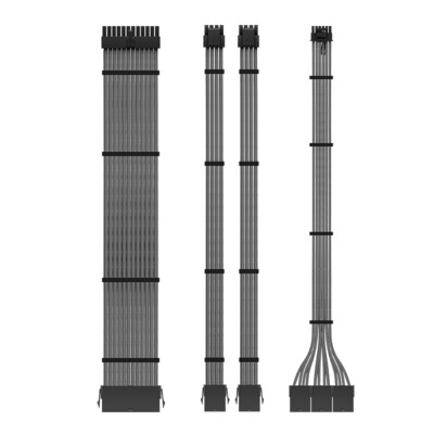 ASIAHORSE Power Supply Cable 12VHPWR SERIES Extension Kit (Grey)