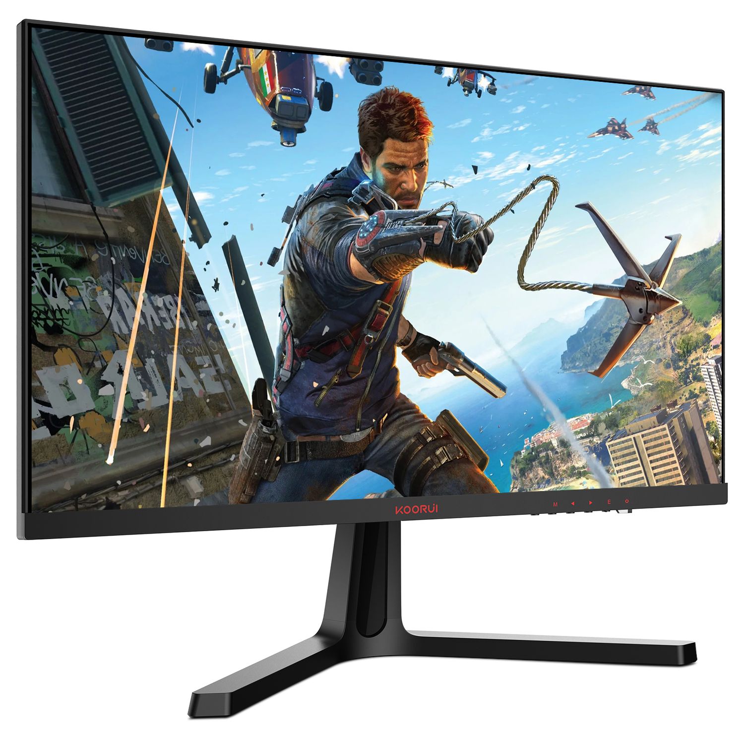 KOORUI 24E4 24 Inch VA FHD 165Hz 1ms Gaming Monitor (Black)