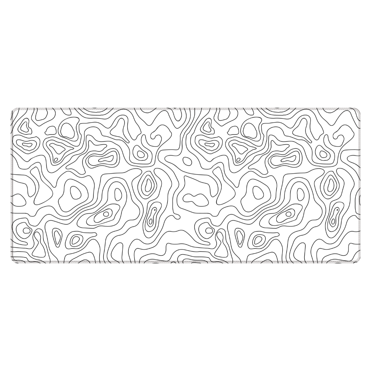 TOPO WHITE Mousepad