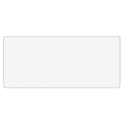 ALL WHITE Mousepad