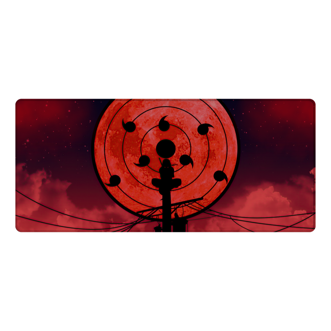ITACHI BLOOD MOON Mousepad
