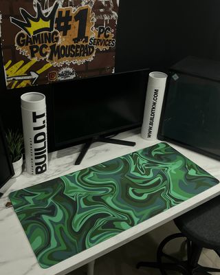 GREEN x MARBLE Mousepad