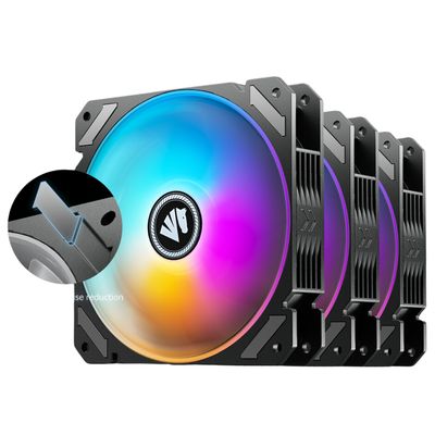 ASIAHORSE TSUKINO 3 Pack ARGB 120mm Fans (Black)