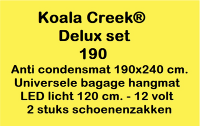 KOALA CREEK DAKTENT 190 DELUX SET.