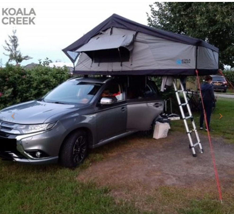 SHOWROOM-MODEL Koala Creek® Daktent Teide - 140cm Met Overdekte Instap