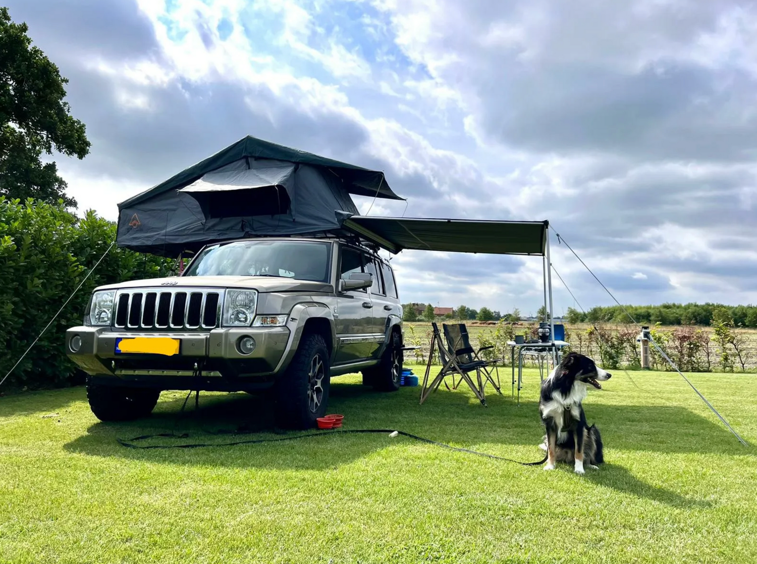 STORM Daktent Geertje Skyview - 140cm Met Overdekte Instap