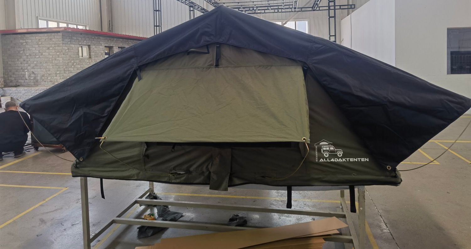 All4Daktenten Topanga - 140cm Daktent Groen/zwart ( DIRECT LEVERBAAR! )
