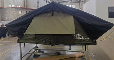 All4Daktenten Topanga - 140cm Daktent Groen/zwart ( DIRECT LEVERBAAR! )
