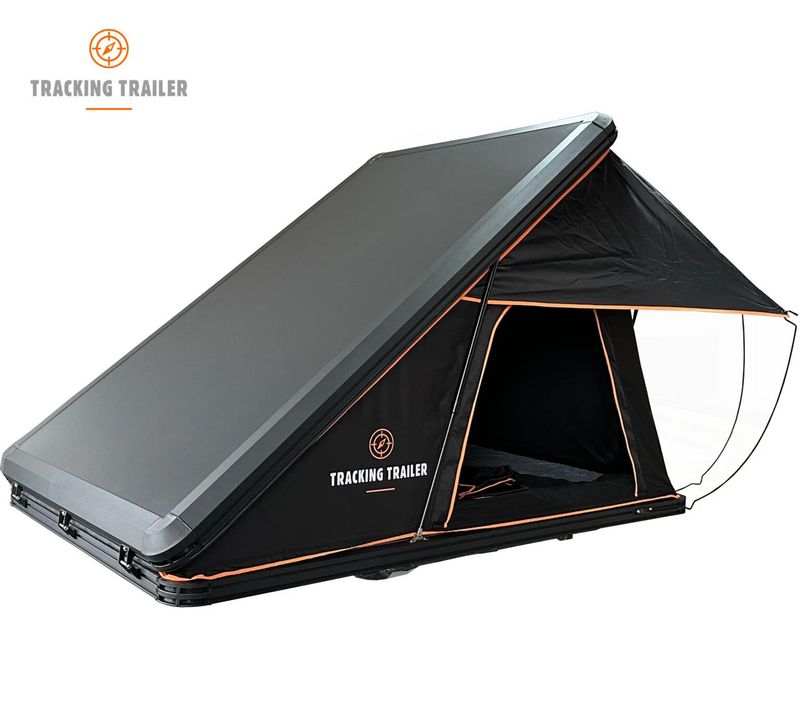 Tracking Trailer Rooftop tent, hardcover