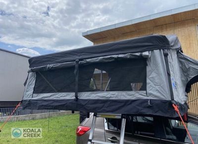 Koala Creek® Overlander 190LV3 Daktent Donkergrijs - 190cm Koala Creek® Overlander 190LV3 Daktent Donkergrijs - 190cm