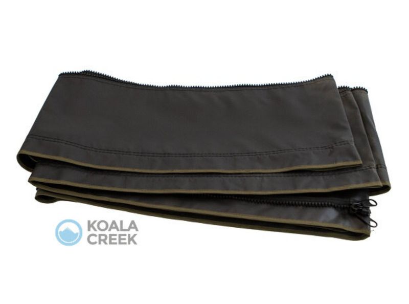 KOALA CREEK® 160L Ondertent verlenger hoog 20 CM zwart YKK rits