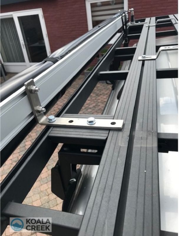 KOALA CREEK® LUIFEL MONTAGESET COMPLEET (RVS)