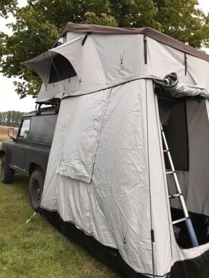 Oryx Overland - 140cm Daktent grijs 320x140x130cm inclusief ondertent