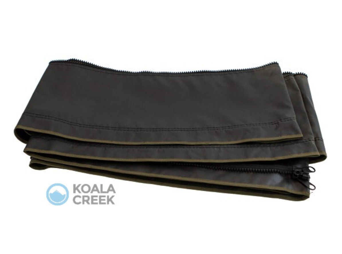 KOALA CREEK® 160L Ondertent verlenger hoog 20 CM zwart YKK rits KOALA CREEK® 160L Ondertent verlenger hoog 20 CM zwart YKK rits