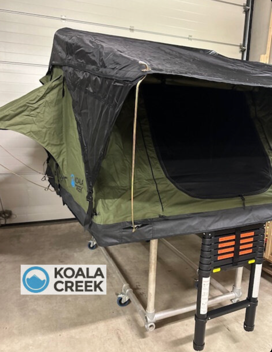 KOALA CREEK EIGER 160K-V2 daktent RANGER GROEN (Met DELUX set en gratis K-LW ondertent naar keuze, zolang de voorraad strekt KOALA CREEK EIGER 160K-V2 daktent RANGER GROEN (Met DELUX set en gratis K-LW ondertent naar keuze, zolang de voorraad strekt