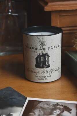 Vintage Book - The Woman in Black Scented Candle