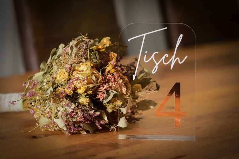 Tischnummern