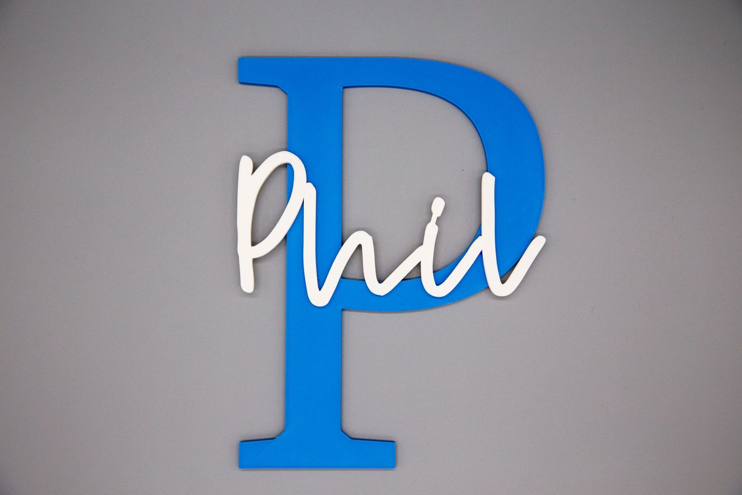 Türschild personalisiert inkl. Klebepunkte / 3D / Namensschild Kinderzimmer