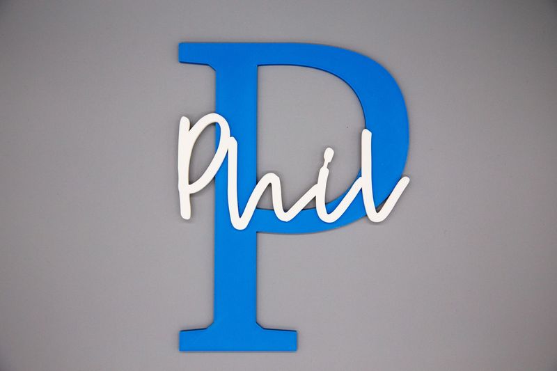 Türschild personalisiert inkl. Klebepunkte / 3D / Namensschild Kinderzimmer
