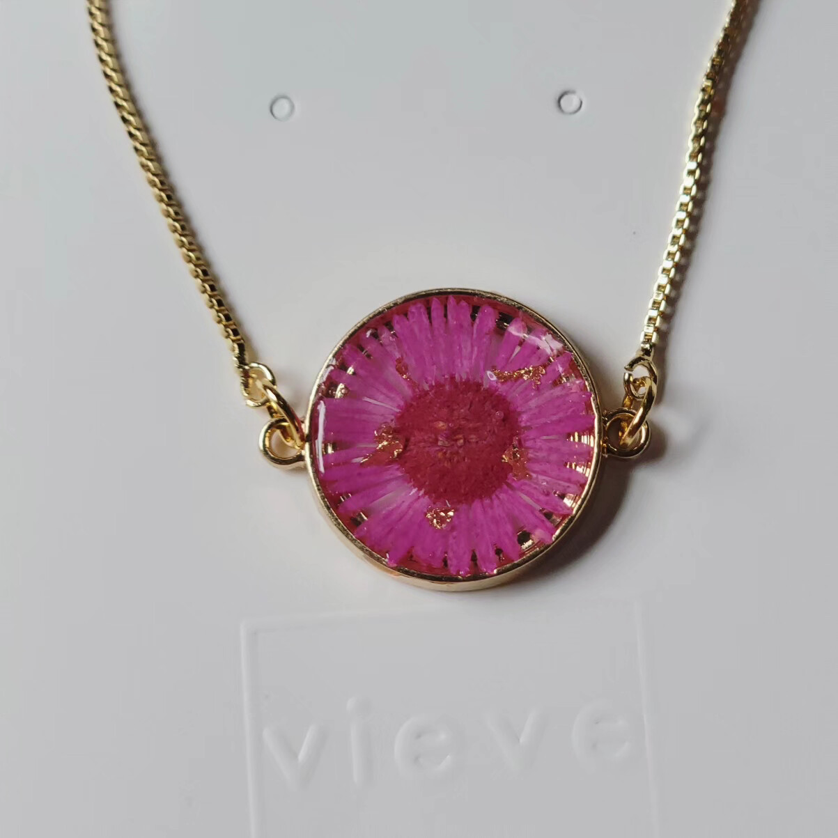 Pretty Pink &amp; Gold Bracelet