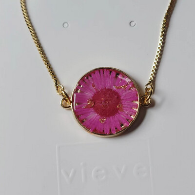 Pretty Pink &amp; Gold Bracelet