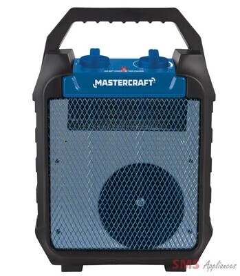 NEW Mastercraft Portable Utility Fan Heater w/ Thermostat 1500W
