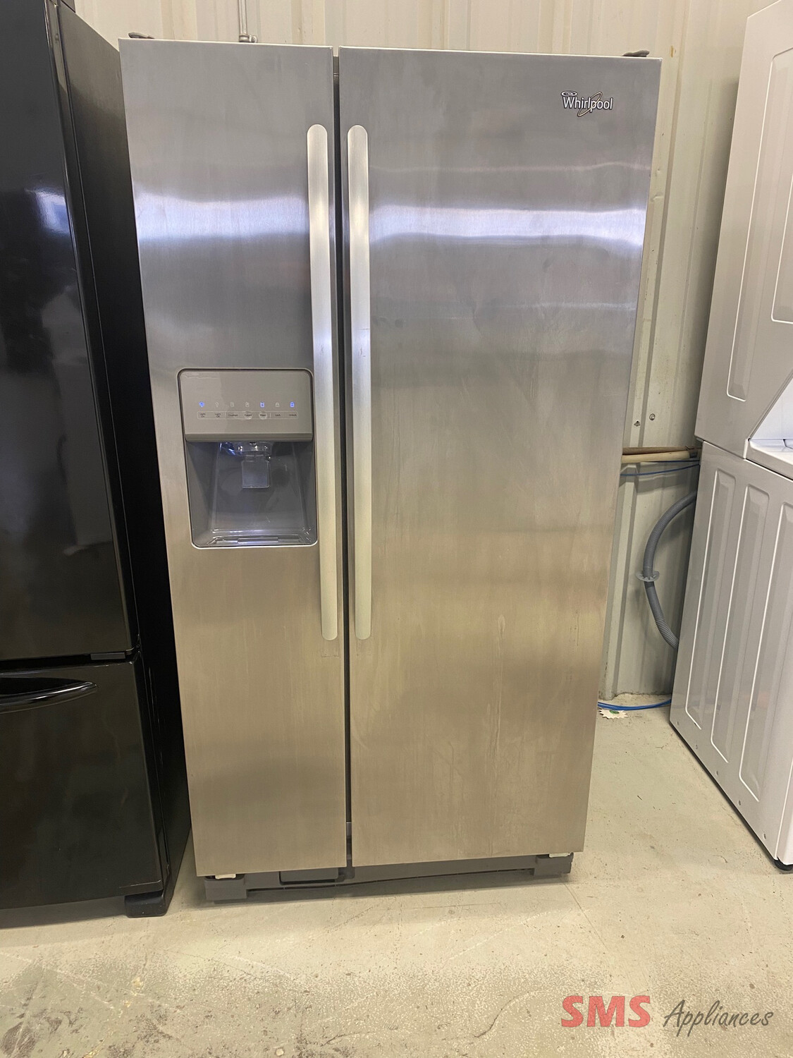 Whirlpool 33" Stainless Steel Side by Side Refrigerator 22 Cu. Ft