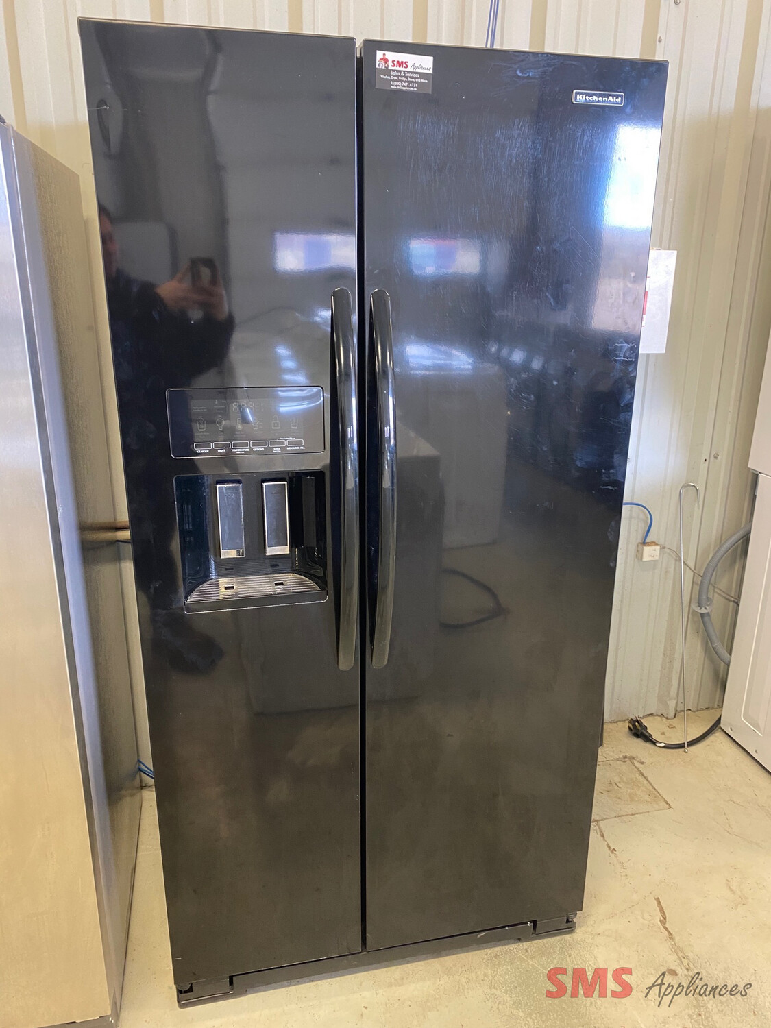 KitchenAid 36" Side by Side Refrigerator 23.6 Cu. Ft. KSC24C8EYB00