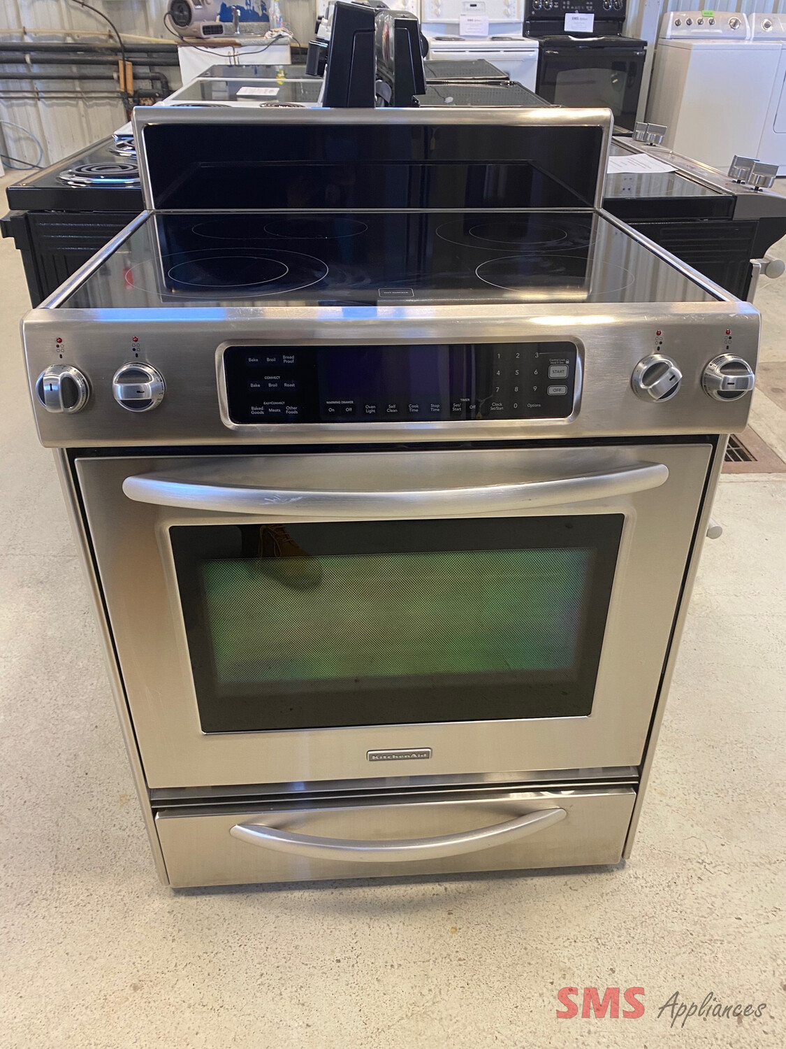 KitchenAid 30" Freestanding Electric Range 4.1 Cu. Ft. YKERS807SS00