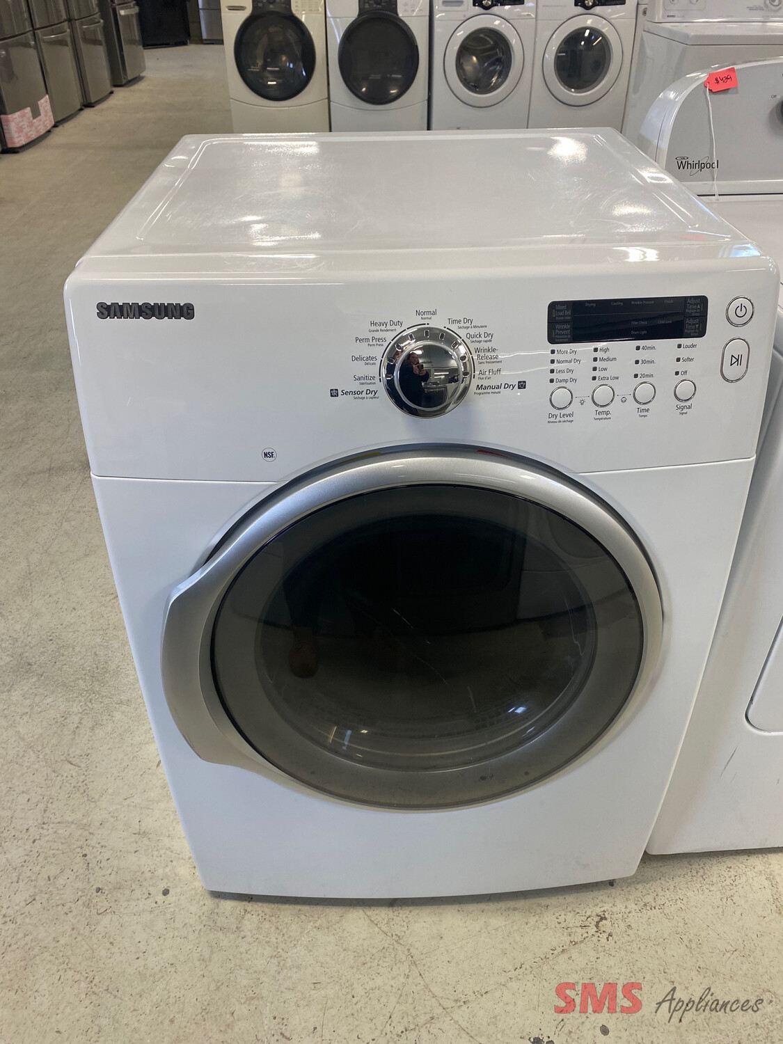 Samsung 27" Front Load Electric Dryer 7.3 Cu. Ft. DV330AE/XAC