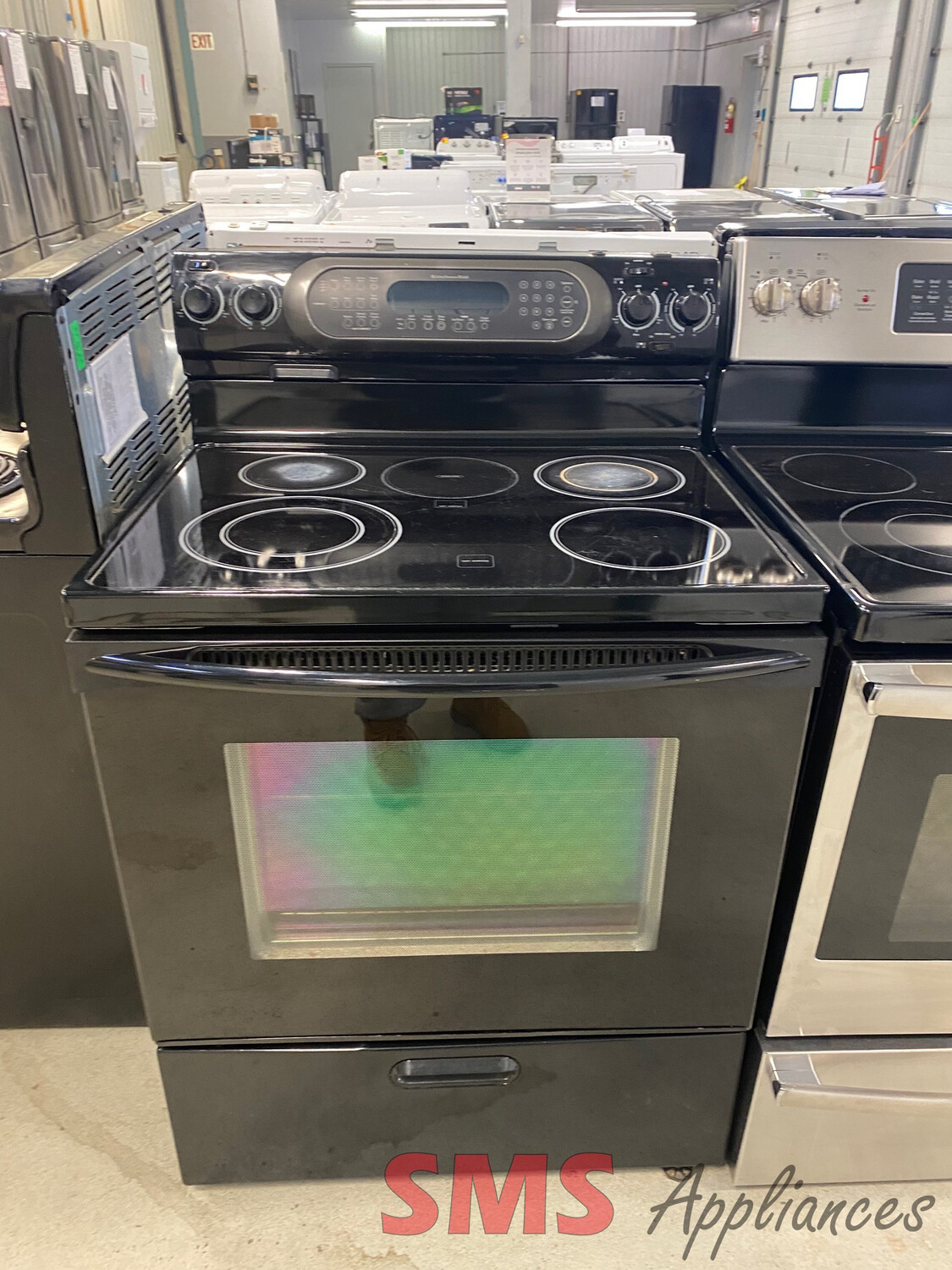 KitchenAid 30" Freestanding Electric Range 4.8 Cu. Ft YKERA205PB