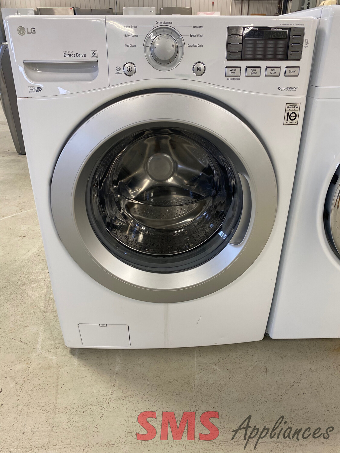 LG 27" Front Load Washer 5.0 Cu. Ft. WM3170CW