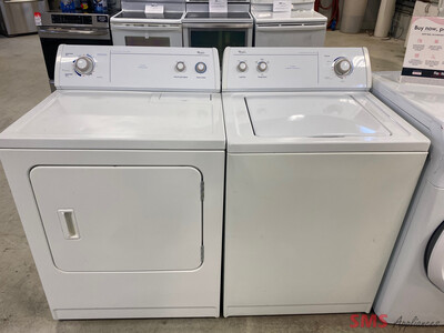 Whirlpool Top Load Washer and Dryer Set LSR6232JQ0/YLEQ5000KQ1