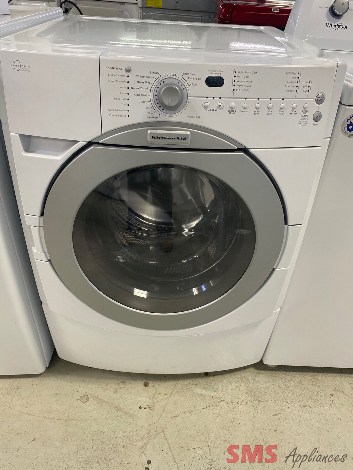 KitchenAid 27" Front Load Washer 3.7 Cu. Ft. KHWS02RWH3